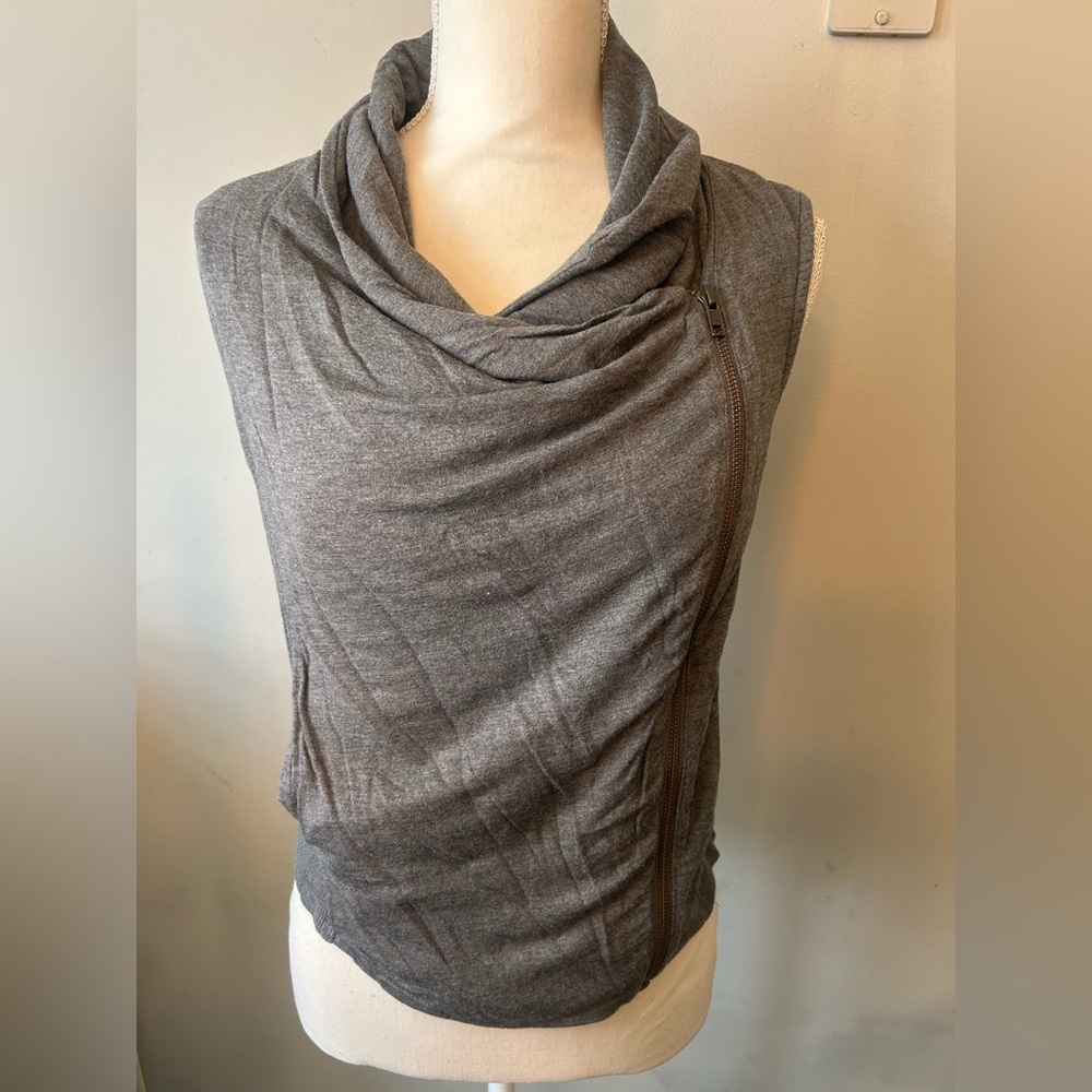 Halogen Charcoal Knit Top